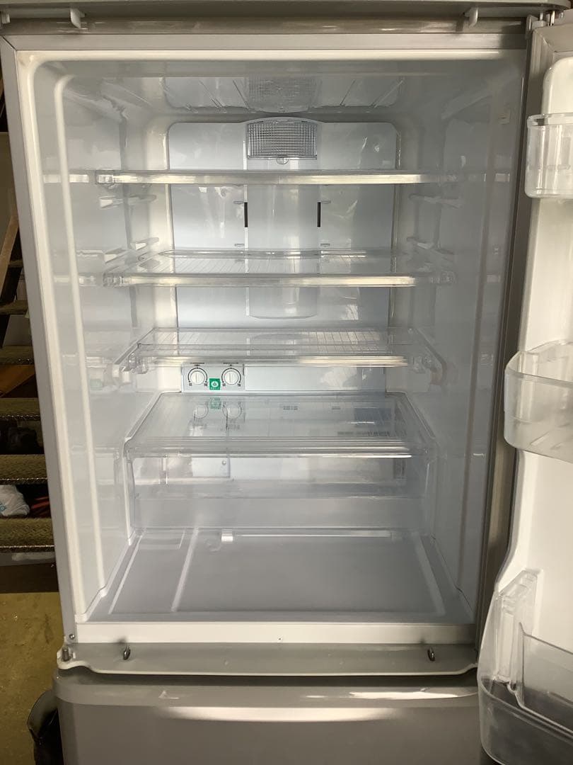 シャープ 3ドア冷蔵庫 SJ-W351E-S 350L 2019年製