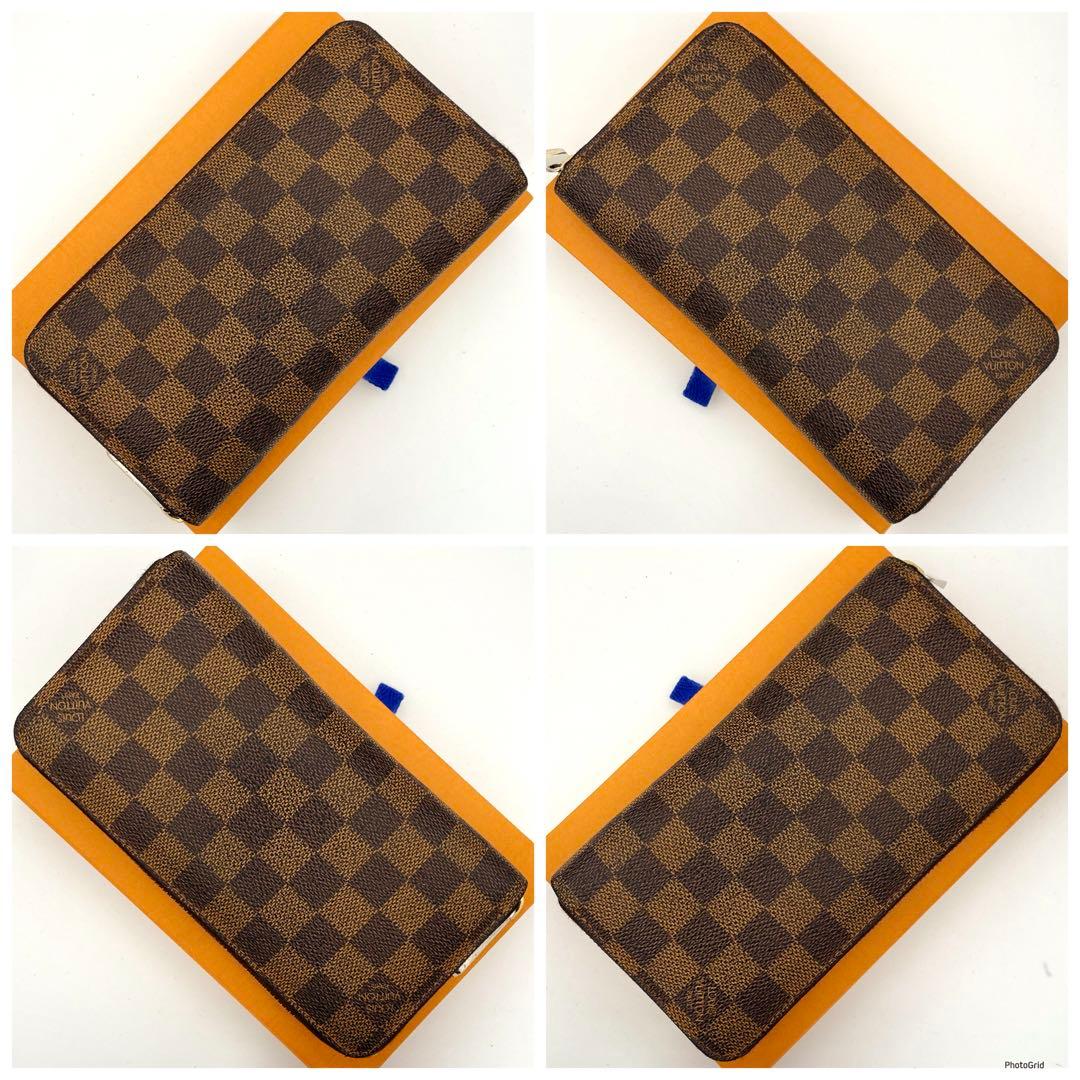ルイヴィトン ダミエ ジッピー ウォレット ラウンドファスナー 長財布