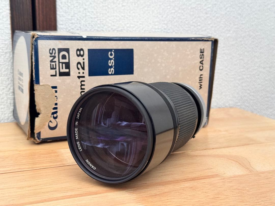 Canon FDレンズ　200mm F2.8