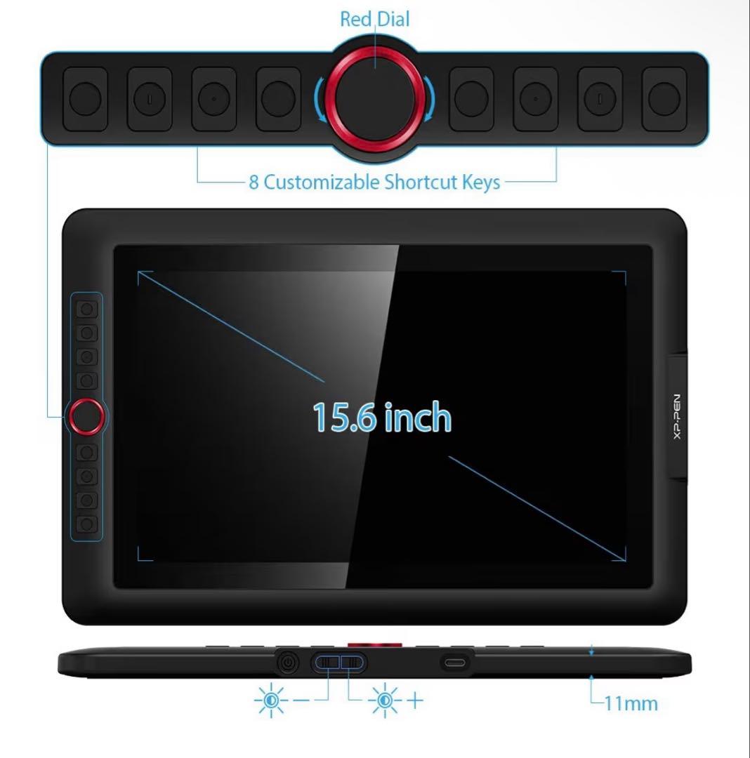 XP-Pen Artist 15.6 Pro 本体 箱付き