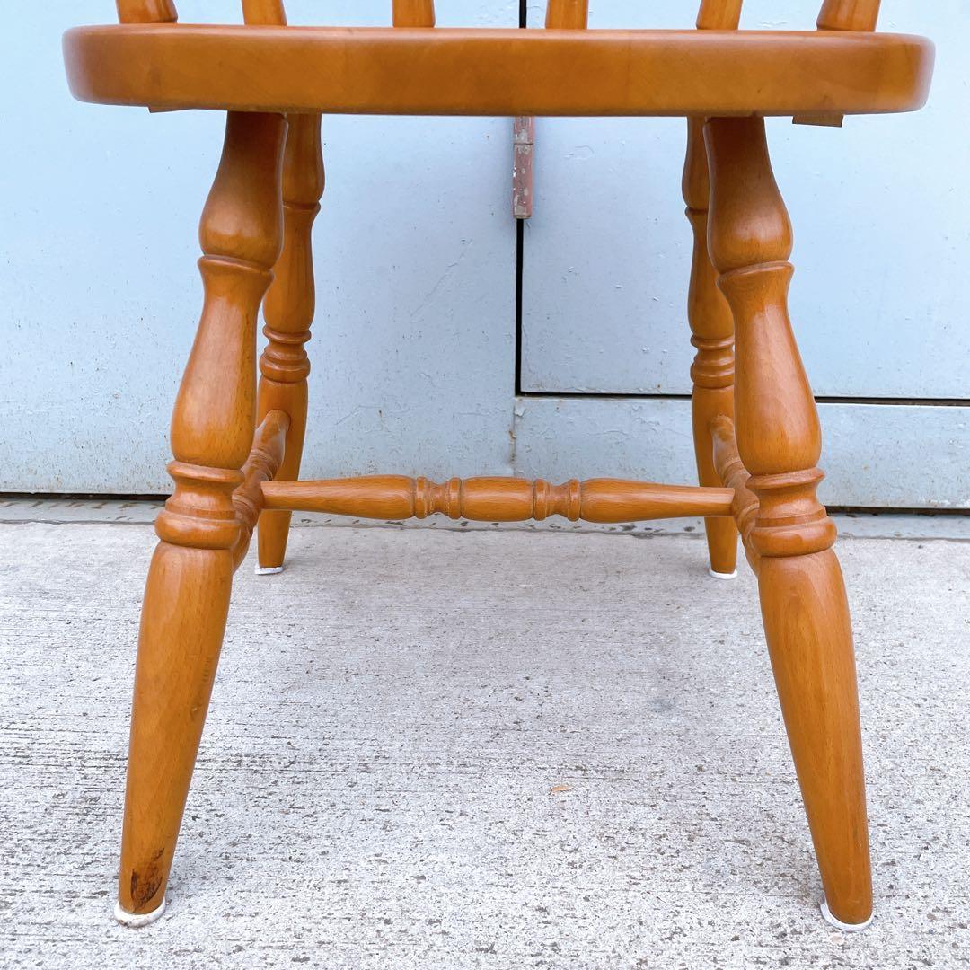 【美品送料込】飛騨産業 ヒダサンギョウ キツツキマーク ウィンザー チェア