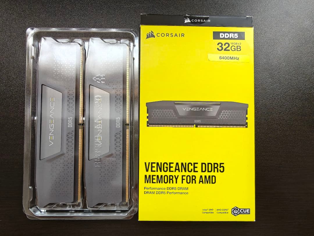 CORSAIR VENGEANCE メモリー DDR5 6400mhz 32GB