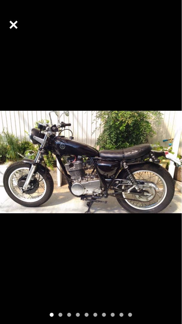 YAMAHA SR400 FRPタンク