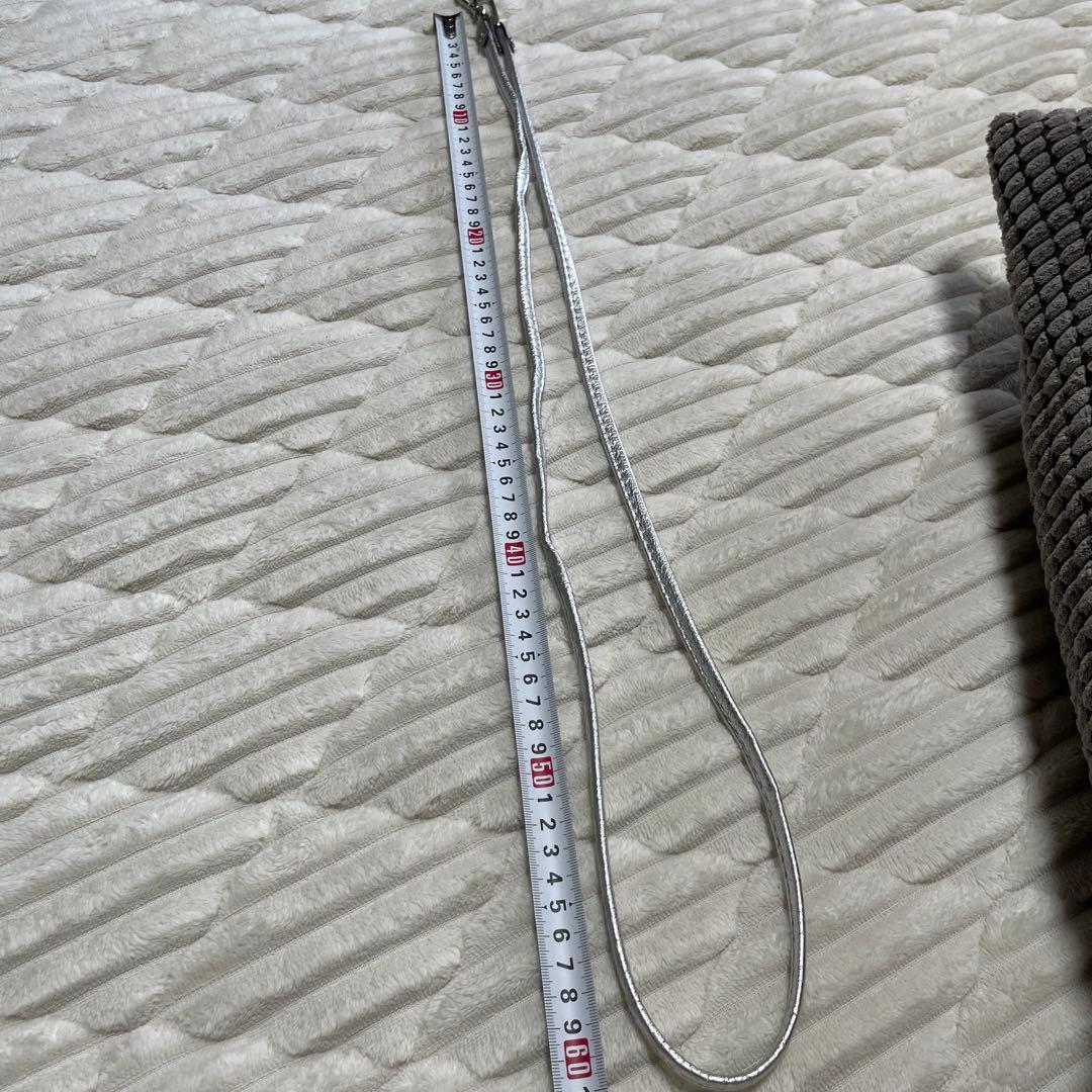 ジャンニキアリーニ　ショルダーバッグ　アリファ　Mサイズ　シルバー