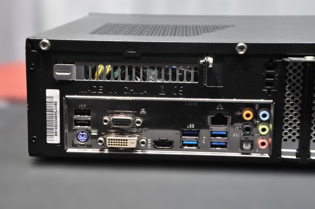 【25H2・新品SSD】光デジタル搭載！横置きAV仕様 自作PC