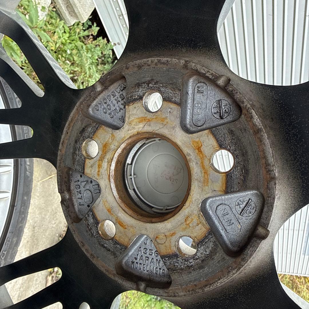 18インチ プリウス30 モデリスタ　ホイールセット