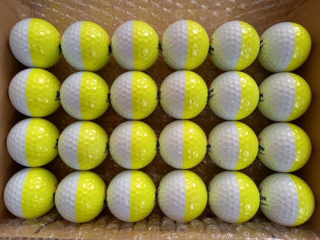美品スリクソンZ-STAR XV DIVIDE　ロストボール24球