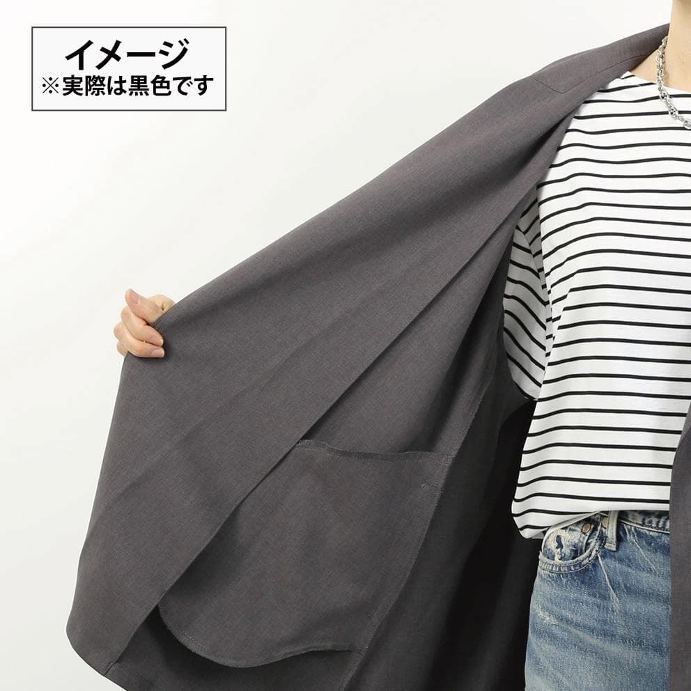 【定価2.4万・試着のみタグ付】ミズイロインド テーラードジャケット