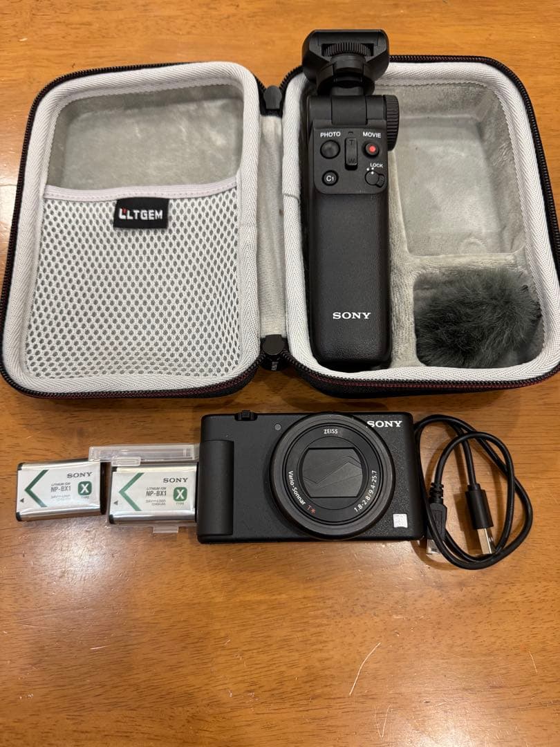 SONY VLOGCAM ZV-1シューティンググリップキット