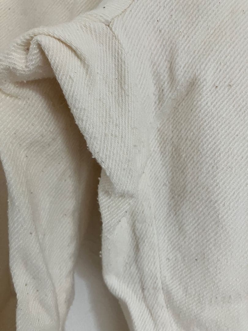 えみおわす　ダーツパンツ（カディデニム生成）