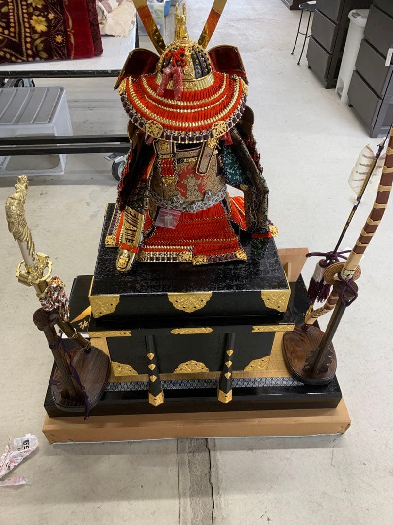 五月人形　平安一水作　15号鎧飾り