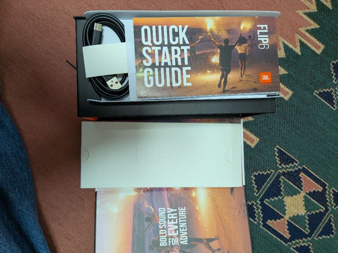 JBL FLIP6 ブラック 付属品付き 美品