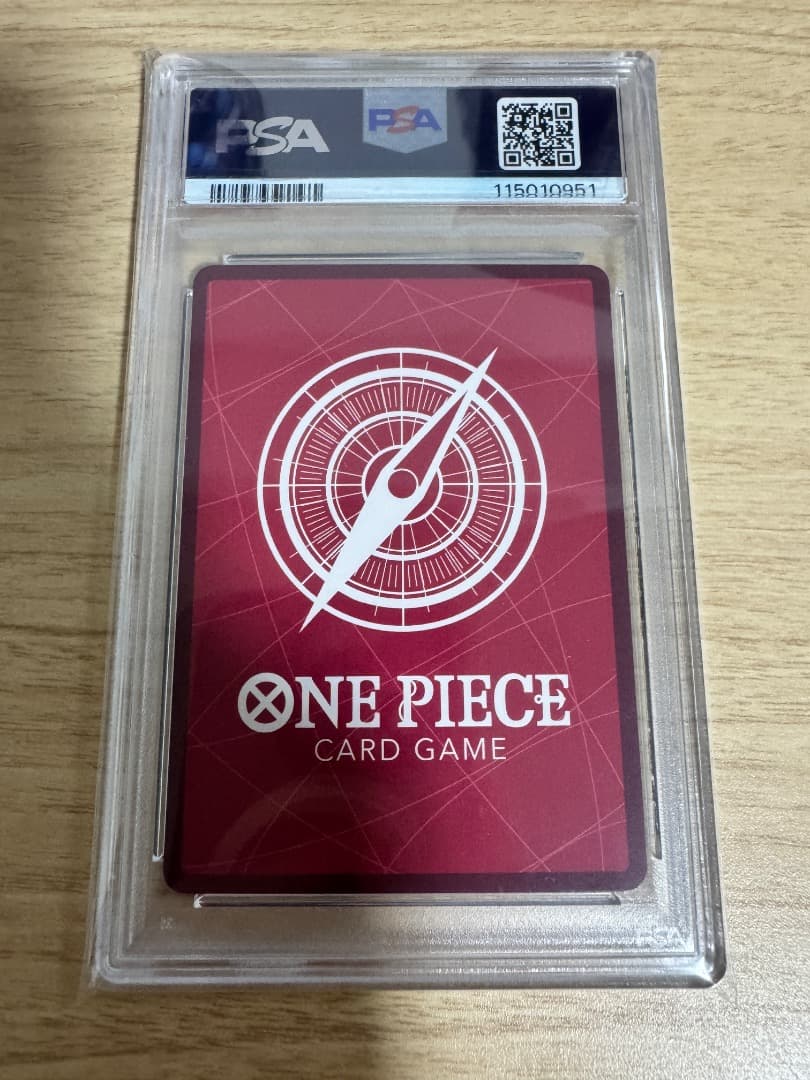 PSA10 連番 神速の拳 リーダーパラレル6種 ルフィ ナミ ワンピースカード