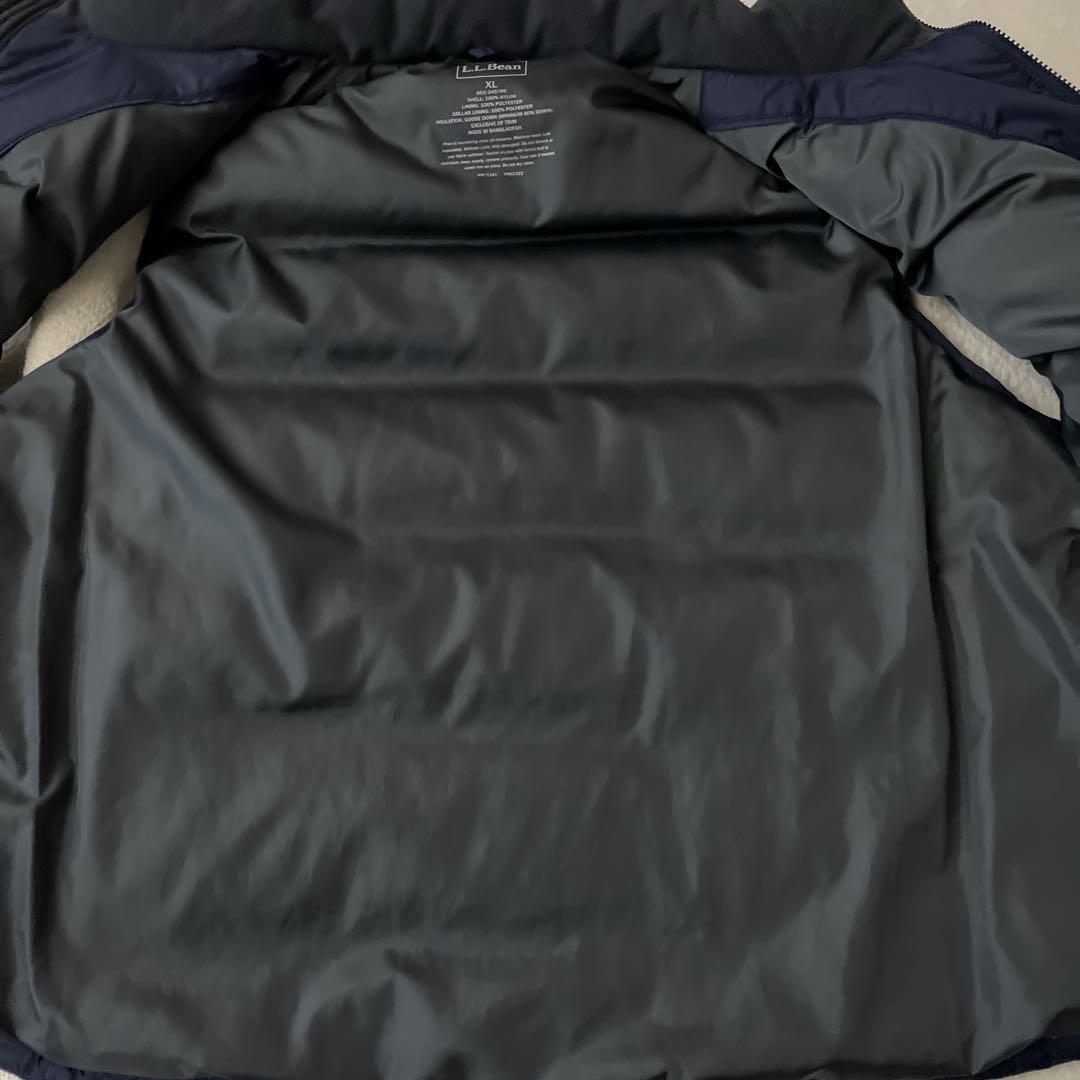 L.L.Bean エルエルビーン ダウンベスト ワンポイントロゴ ネイビー