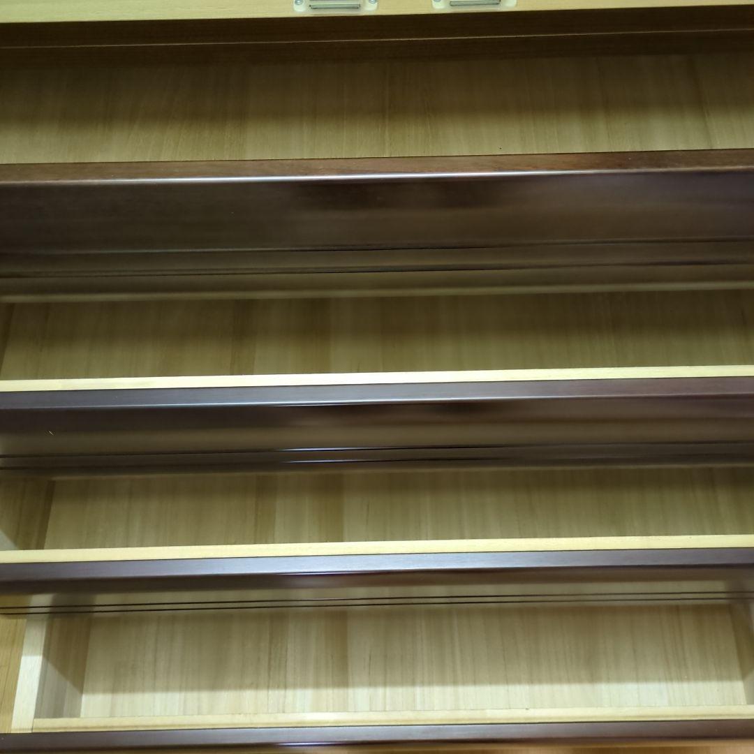 婚礼家具　木製　洋服ダンス　ワードローブ　収納　チェスト　引出し4段