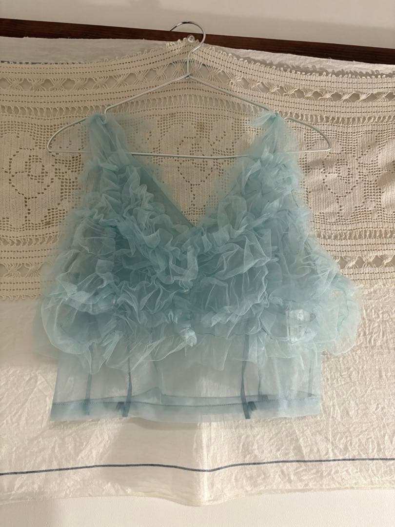 Chika Kisada チュールトップス