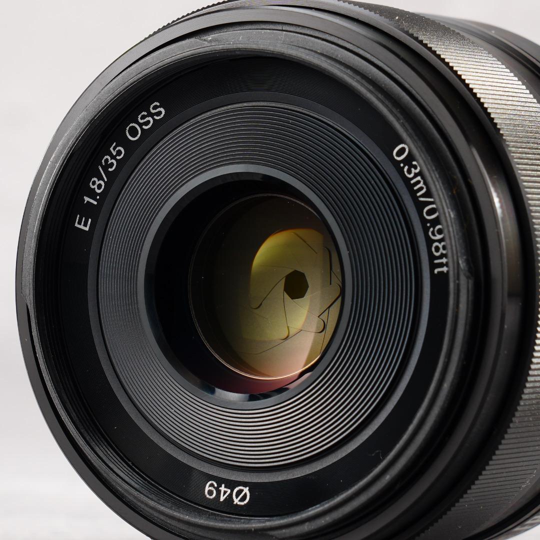 SONY E 35mm F1.8 OSS 明るく綺麗な単焦点 神レンズ 443