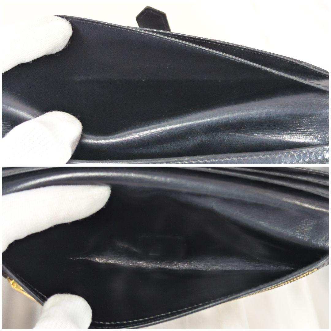 【美品】 エルメス べアン ボックスカーフ ゴールド金具 箱 保存袋付