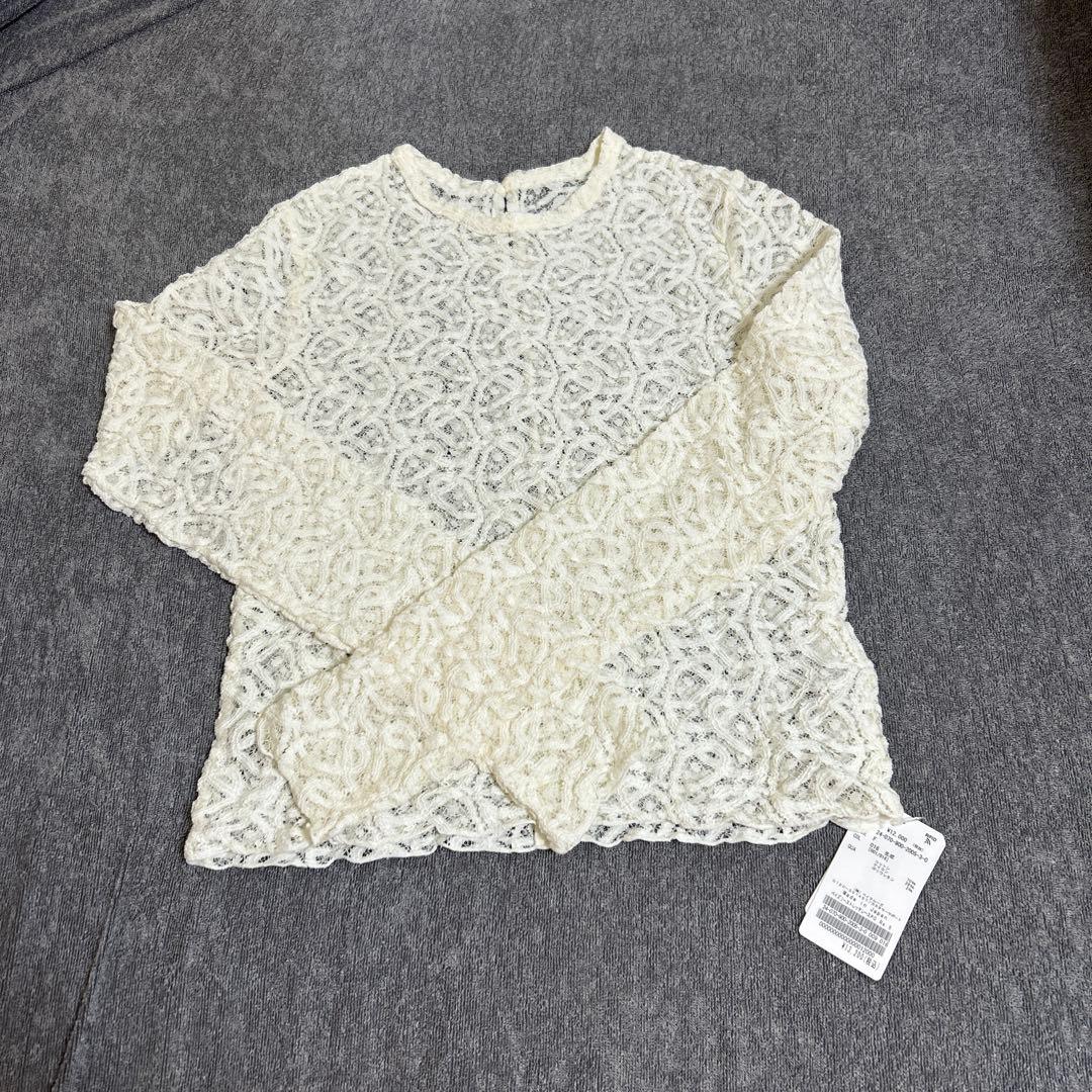 IENA ペイズリーストレッチレースPO