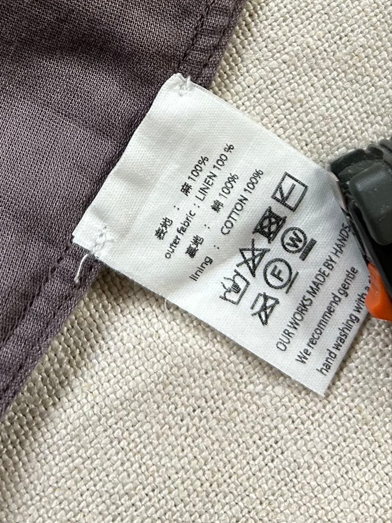 aodress_アオドレス　グレー花刺繍チュニック