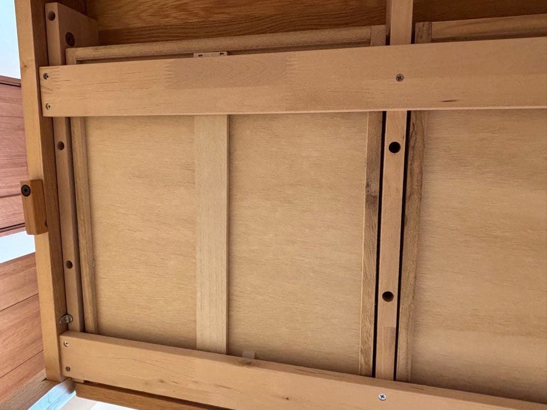 新品アクタス学習机 送料無料 フォピッシュ4点セット オーク無垢デスク11万相当