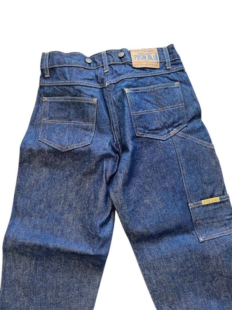 【PRISON BLUES】ダブルニーデニムパンツ プリズンブルース USA製
