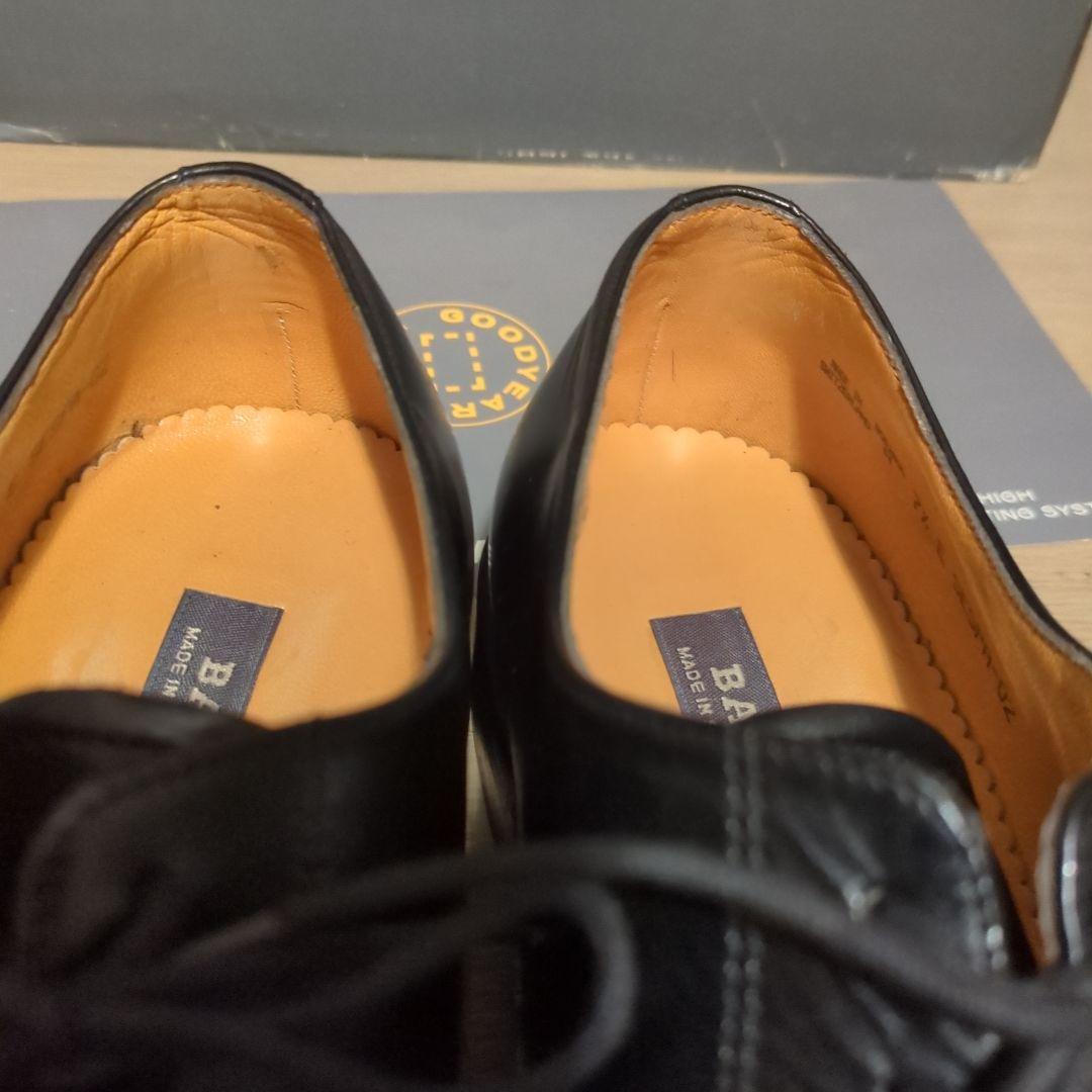 【美品】ヴィンテージ BALLY 内羽根 高級ストレートチップ