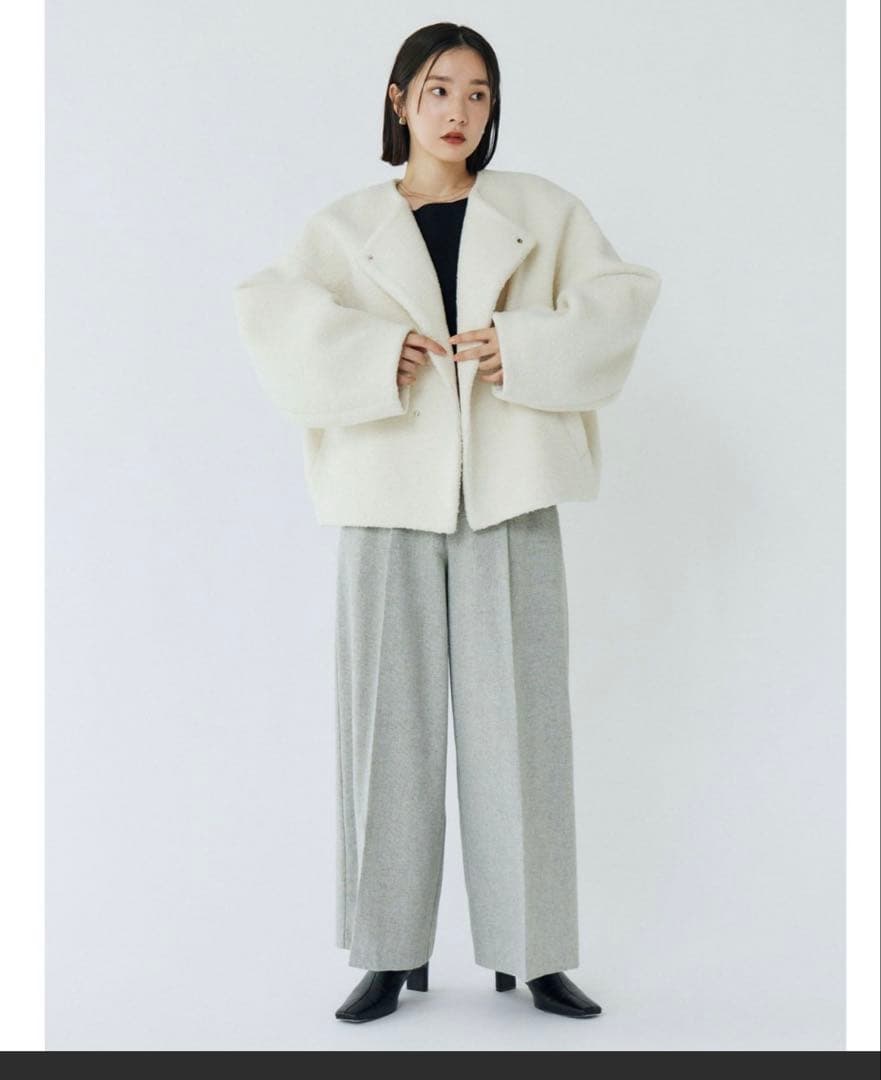 ボアブルゾン　Lagunamoon