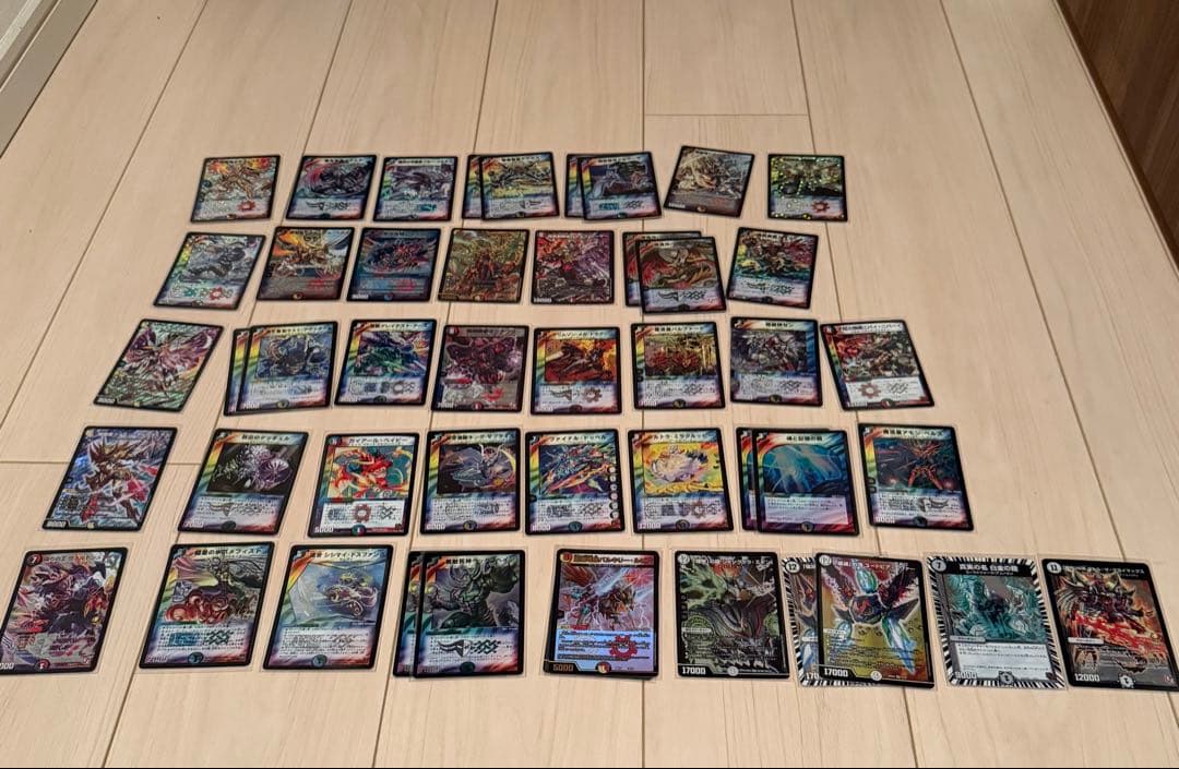 城*)様 デュエマ 引退品 まとめ売り 第1〜16弾 SRVRコンプ 数千枚（約