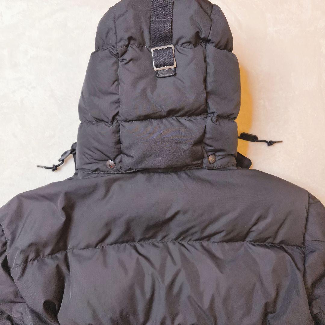 ポロラルフローレン ダウンジャケット 黒 M 刺繍ロゴ 肉厚