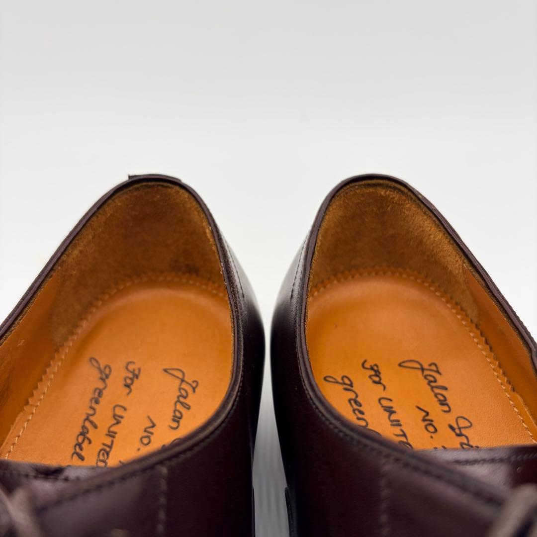 【未使用】ジャランスリウァヤ ストレートチップ 27cm 濃茶 内羽根 革靴