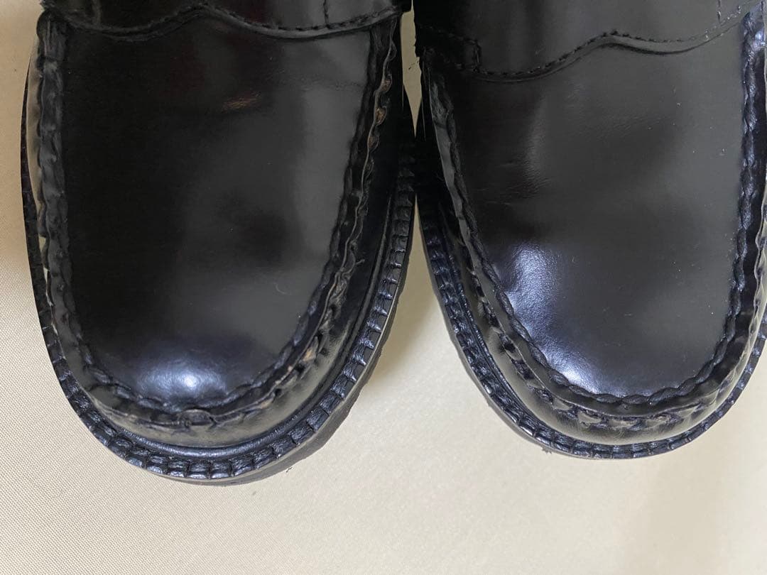 GH.BASS ジーエイチバス　ローファー BA11535w 24cm ブラック