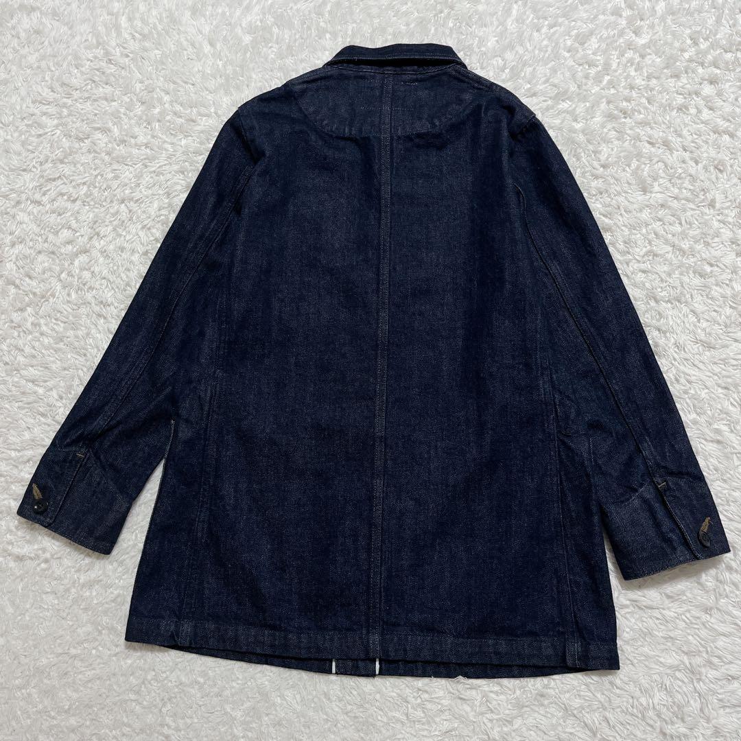 極美品✨MHL. デニムジャケット Gジャン　インディゴブルー　36 日本製
