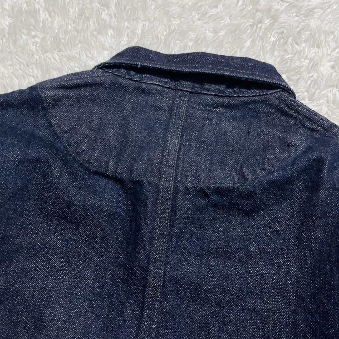 極美品✨MHL. デニムジャケット Gジャン　インディゴブルー　36 日本製