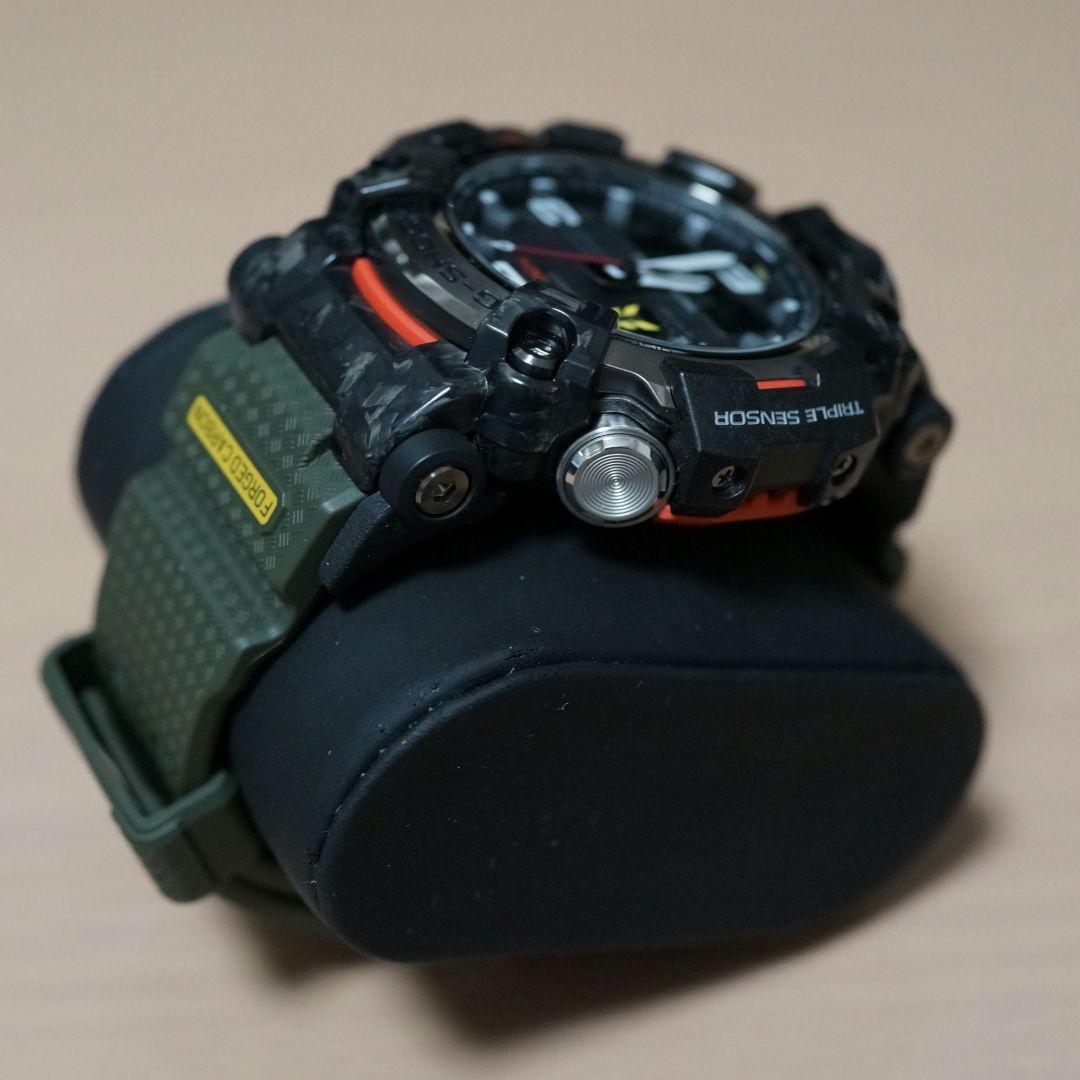 G-SHOCK カーボンマッドマスター 電波ソーラーGWG-2000-1A3JF