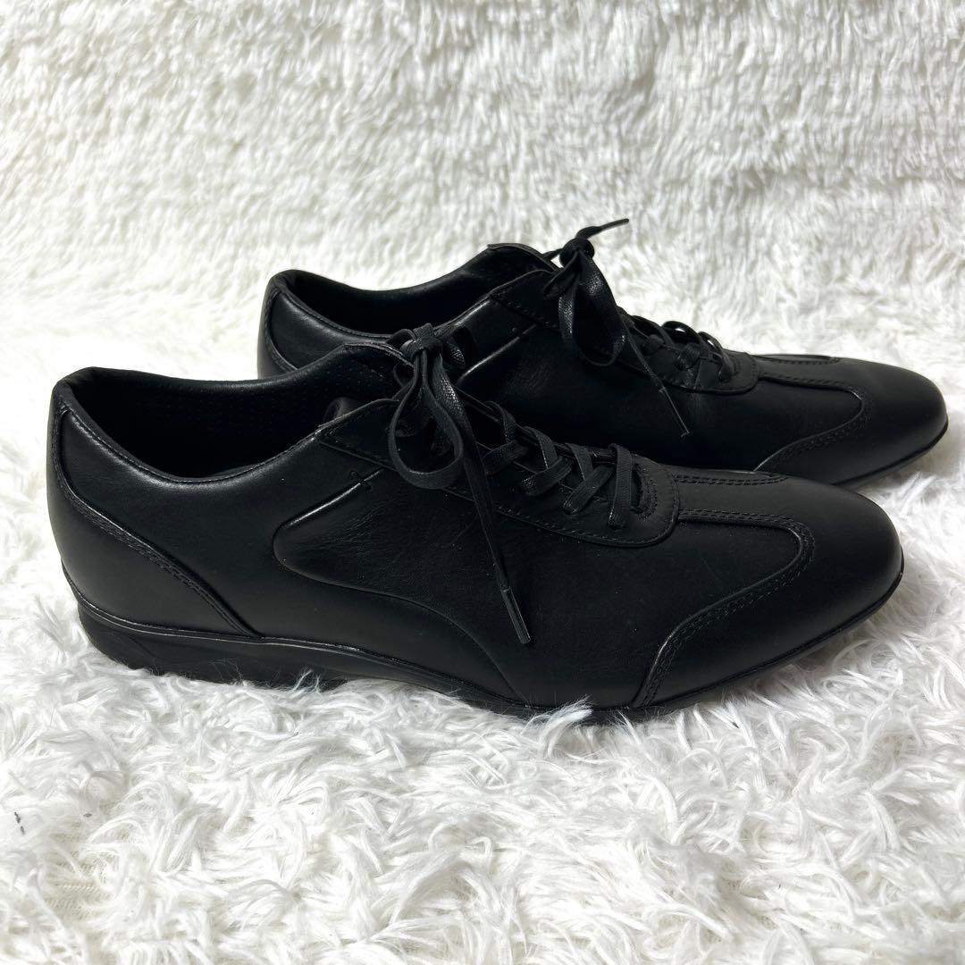 【未使用品】MIZUNO レザービジネス・カジュアルシューズ ブラック 26cm