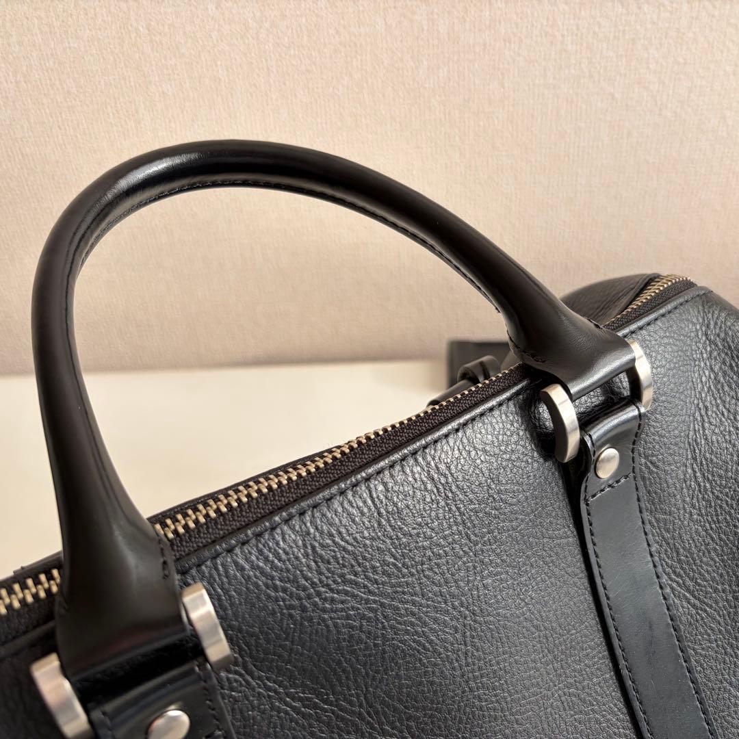 MBハイエンドレザーショルダーバッグ　ブラック