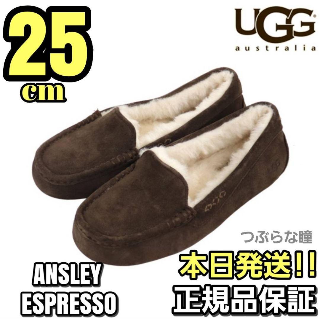 UGG ANSLEY エスプレッソ 25 cm モカシン