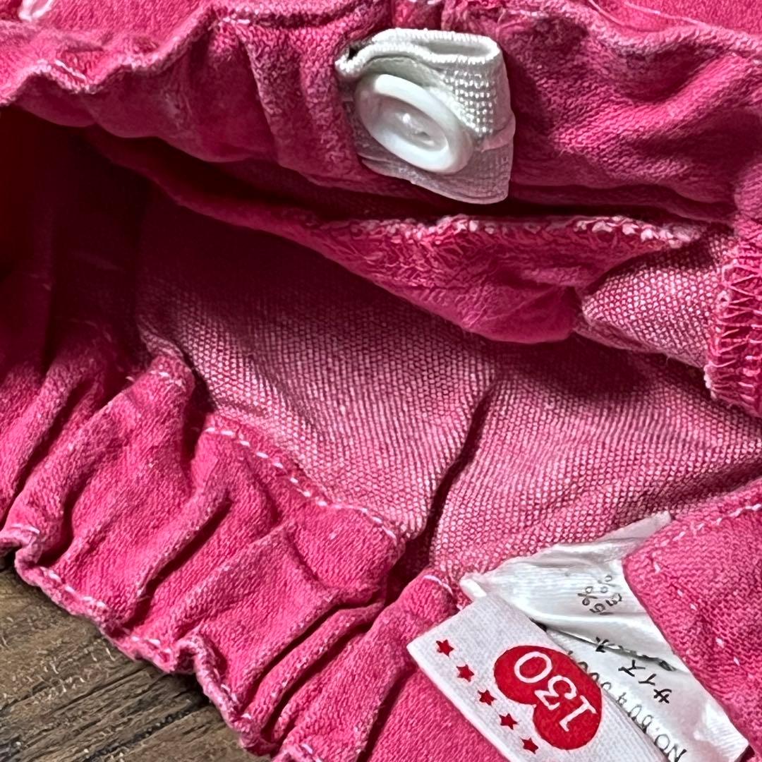 メゾピアノ　130（120.135） スカート、長T、ズボンセット　ベリーちゃん