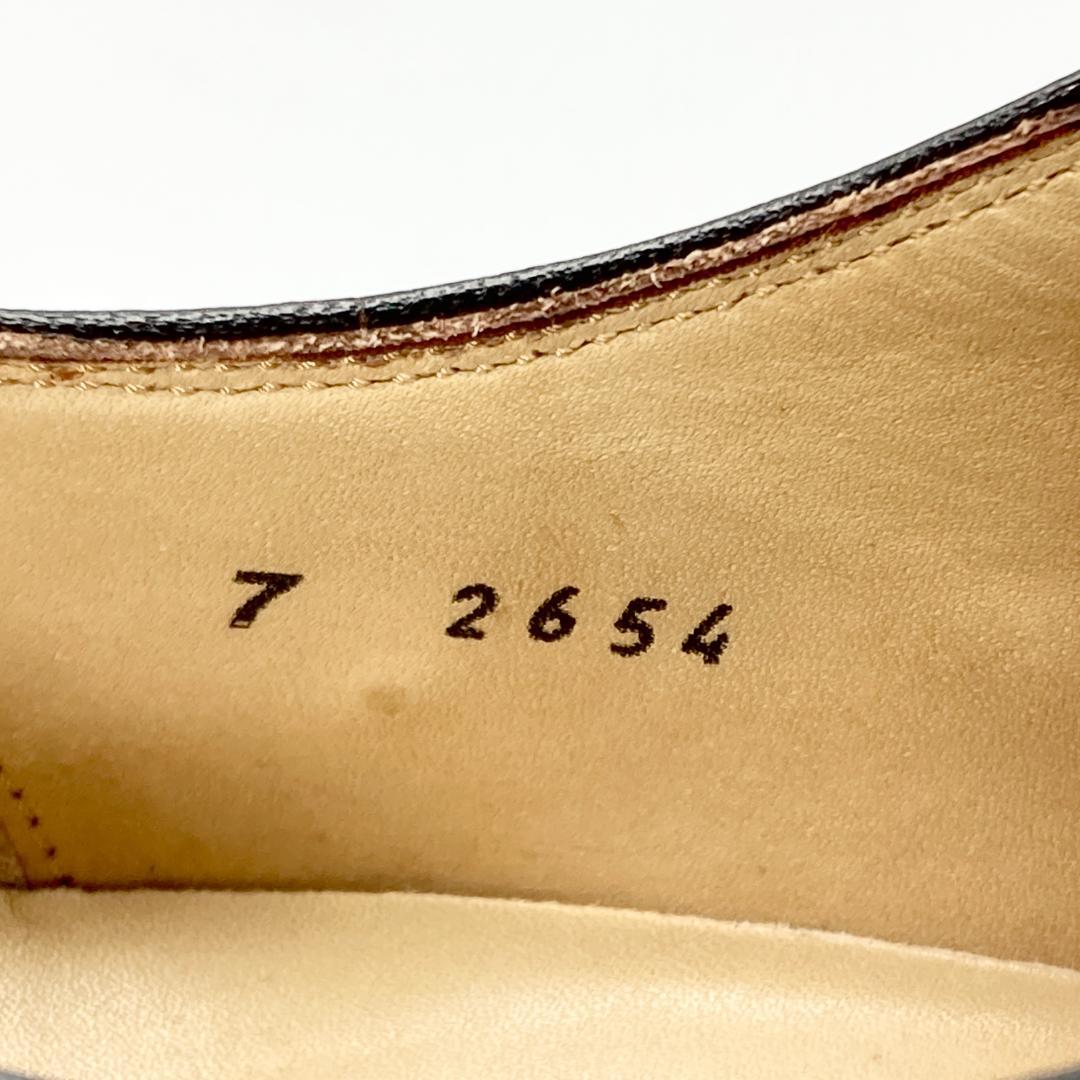 レア 美品　ステファノブランキー二　7　ウィングチップ　26cm相当　ブラウン