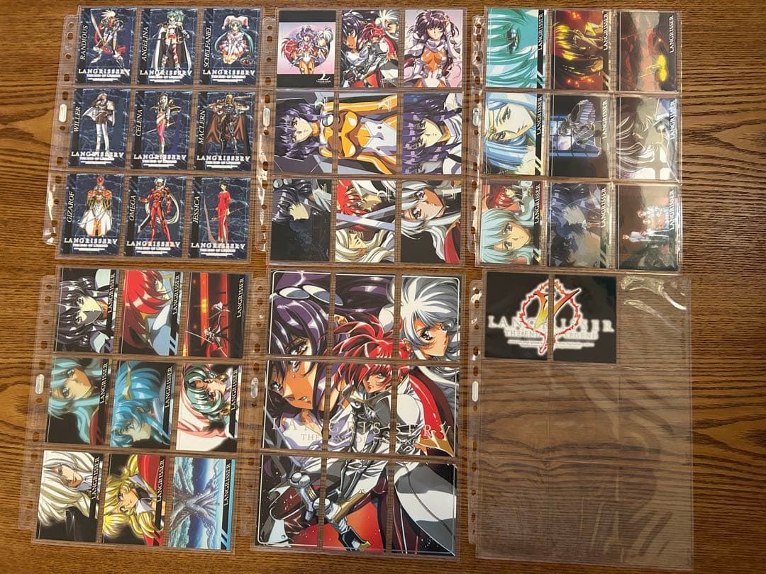 ラングリッサー トレーディングカード スペシャルエディション付 セミコンプ