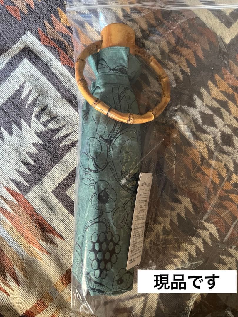 【新品】utatane×Kuovi 折り畳み日傘 完全遮光　晴雨兼用