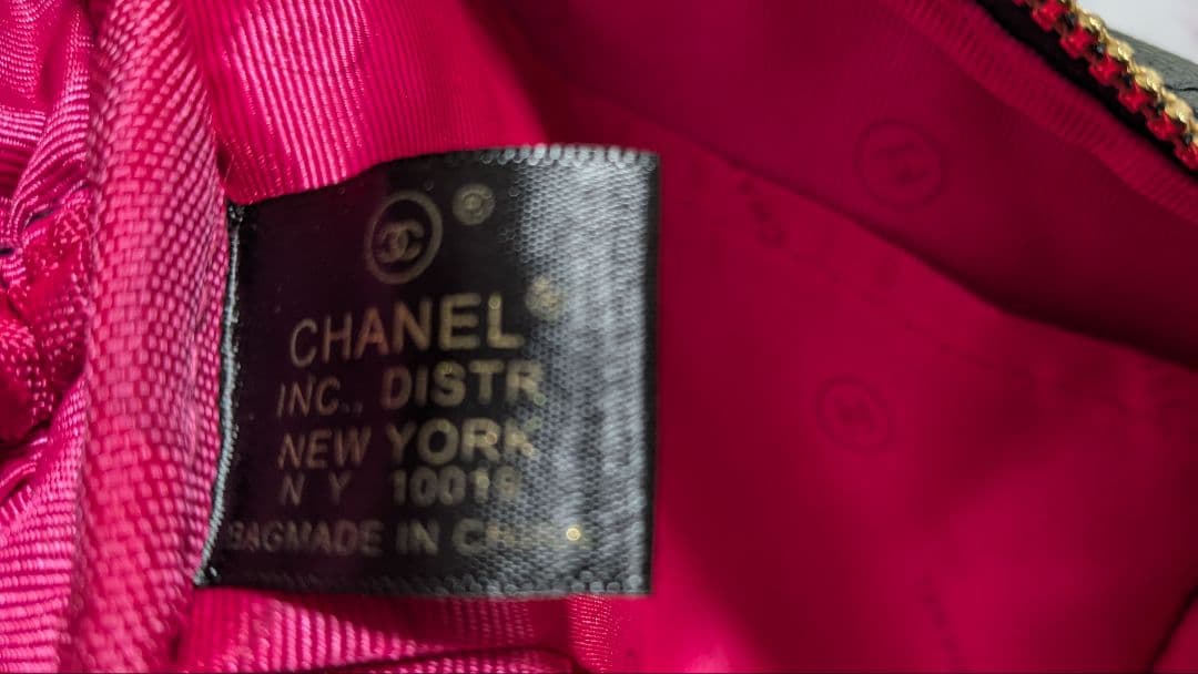 ♡CHANEL ブラック キルティング バッグ♡ノベルティ