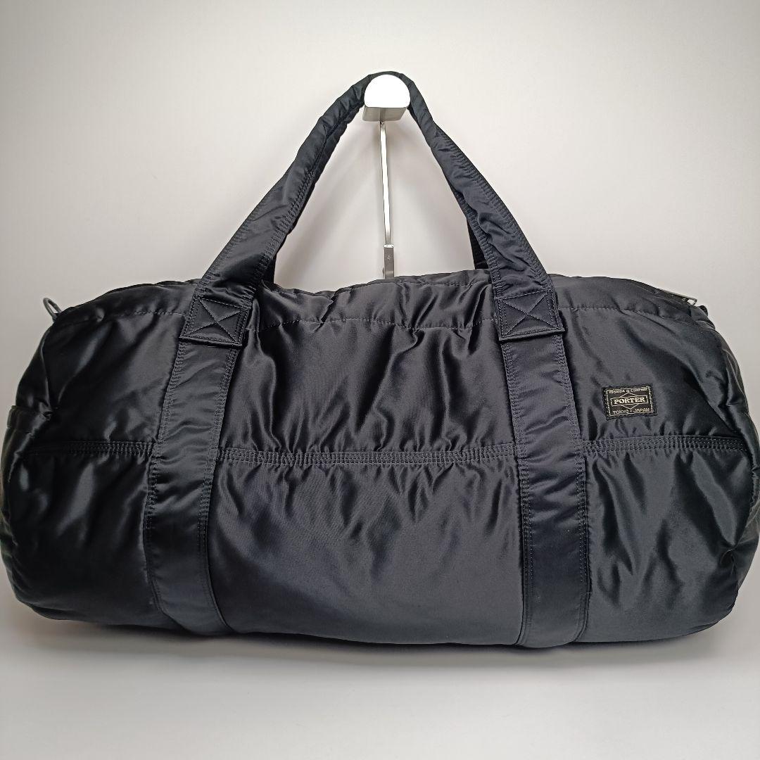 廃盤　PORTER TANKER ボストンバッグ 大容量 ブラック　ナイロン