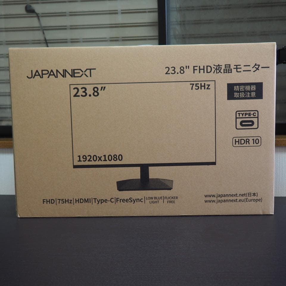 超美品 JAPANNEXT 23.8int IPSパネル フルHD液晶モニタ