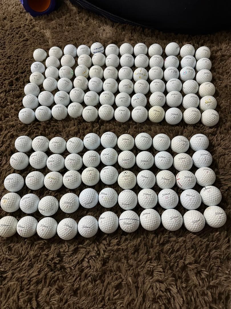 Titleist プロv1、プロv1xゴルフボール 約127個