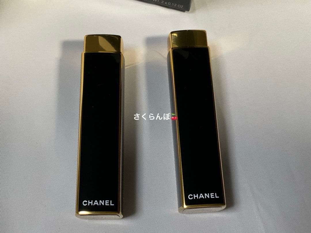 CHANELルージュ アリュール ヴェルヴェット レ ペルル セット オブ 2