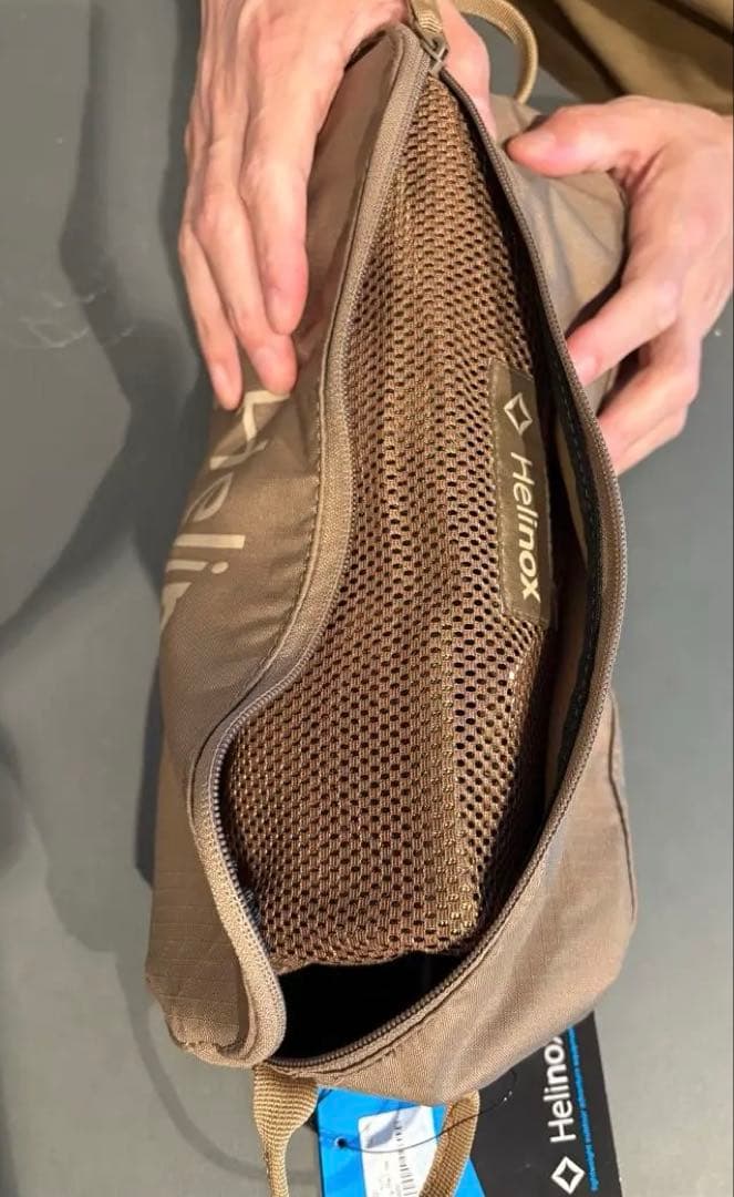 美品 ヘリノックス Helinox チェアワン コヨーテタンブラウン CTNB