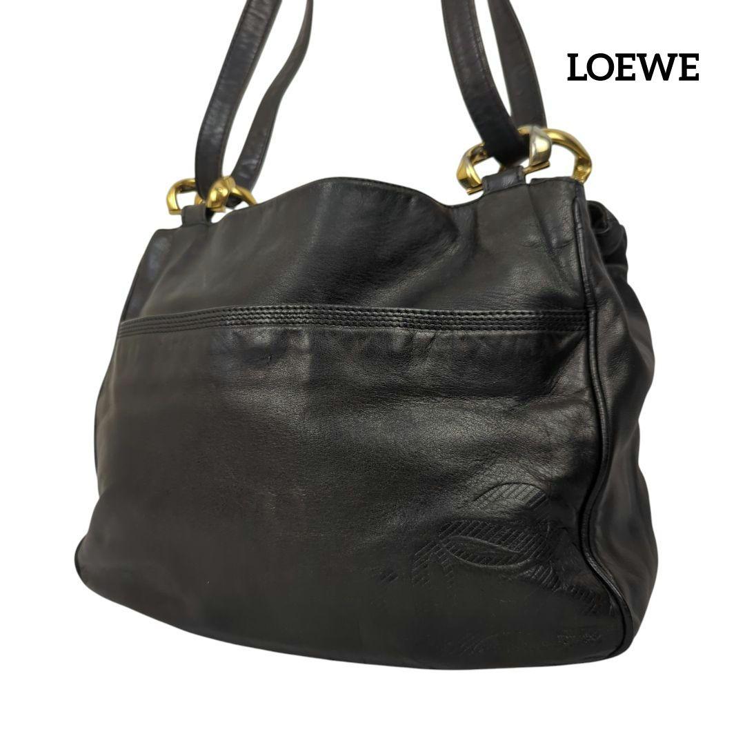 LOEWE ロエベ アナグラム ショルダー ハンドバッグ 2way