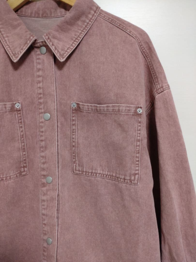 【今季★人気完売】レプシィム フリンジパッチ／BIGデニムシャツ